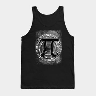 Pi T-Shirt 3,14 Pi Number Symbol Math Science Gift Tank Top